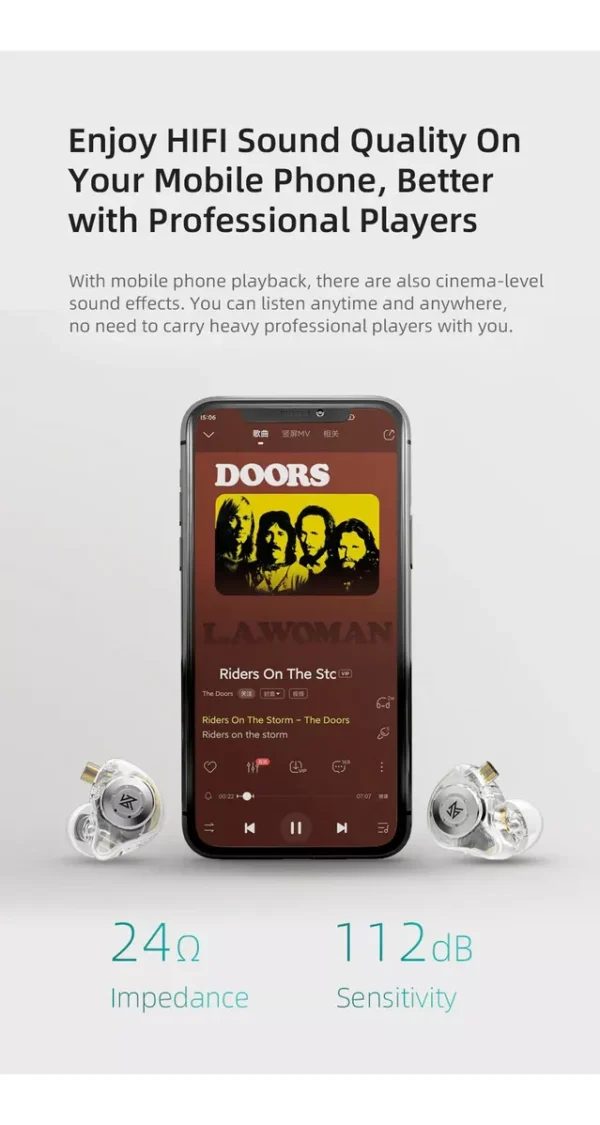 D_NQ_NP_2X_669513-MLU78080349971_072024-F Auriculares KZ EDX PRO de 10mm - Clear (blanco, transparente, claro) - Doble circuito magnético, unidad dinámica, auriculares de graves HIFI, auriculares deportivos con cancelación de ruido ZSN PRO ZSTX ZVX - Clear