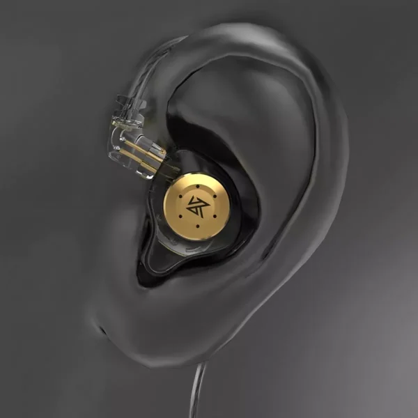 D_NQ_NP_2X_731562-MLU77523750336_072024-F Auriculares KZ EDX PRO de 10mm - Clear (blanco, transparente, claro) - Doble circuito magnético, unidad dinámica, auriculares de graves HIFI, auriculares deportivos con cancelación de ruido ZSN PRO ZSTX ZVX - Clear