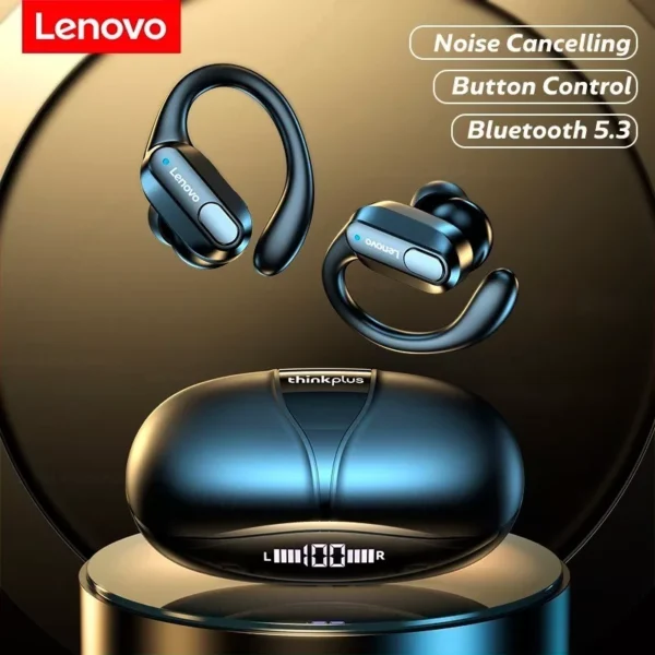 D_NQ_NP_2X_833865-MPE54975206831_042023-F Auriculares inalámbricos XT80 con Bluetooth, cascos deportivos TWS, resistentes al agua, con pantalla LCD, reducción de ruido