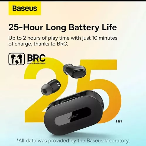 D_NQ_NP_2X_983641-MLU69840335106_062023-F Baseus - auriculares inalámbricos Bowie EZ10, dispositivo de audio con Bluetooth 5,3, TWS, de carga rápida, Mini, deportivos, de baja latencia, 0,06 s